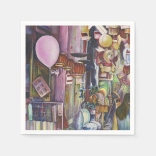 The sun and Moon Pink Balloon, Singapore Servet