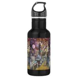 The Sun and Moon Pink Balloon, Singapore Waterfles