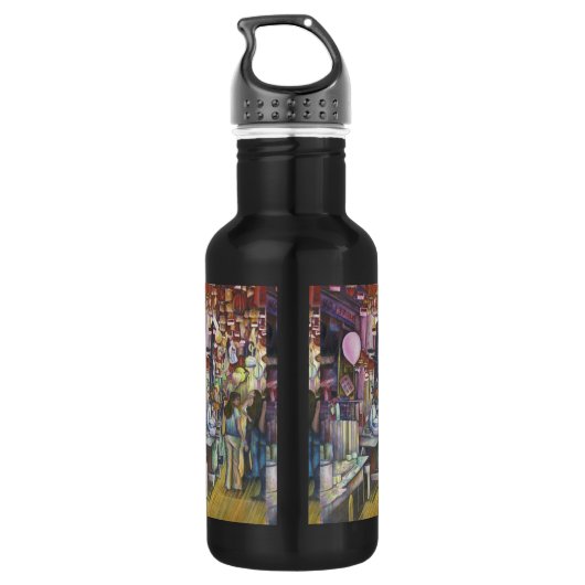 The Sun and Moon Pink Balloon, Singapore Waterfles (Achterkant)