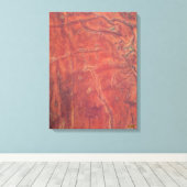 The Sun II Stretched Canvas Print (Insitu (Houten vloer))