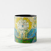 The Sun, Infinity Stippen van After William Morris Tweekleurige Koffiemok (Center)
