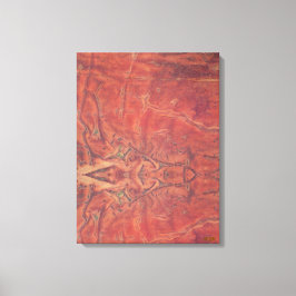 The Sun Stretched Canvas Print