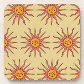 The Sun - Tarot Bier Onderzetter (Voorkant)