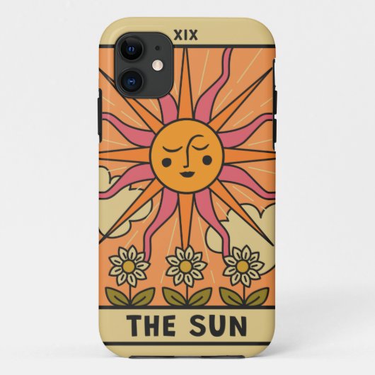 The Sun - Tarot Case-Mate iPhone Case (Achterkant)