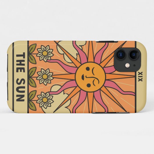 The Sun - Tarot Case-Mate iPhone Case (Achterkant (horizontaal))