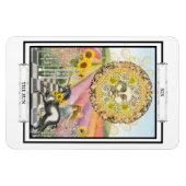 "The Sun" Tarot-kaart Magneet (Horizontaal)