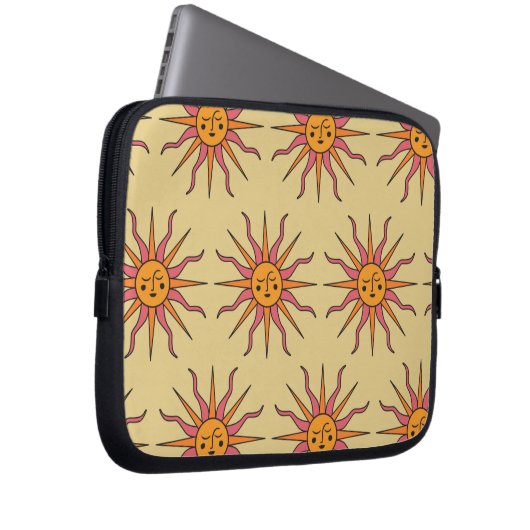 The Sun - Tarot Laptop Sleeve (Voorkant Rechts)