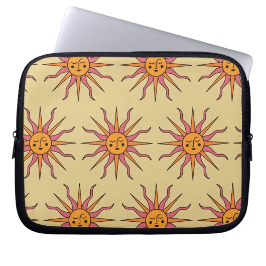 The Sun - Tarot Laptop Sleeve (Voorkant)
