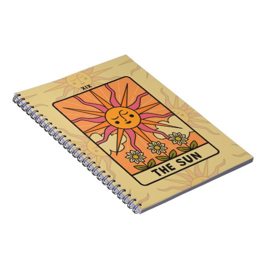 The Sun - Tarot Notitieboek (Rechterzijde)