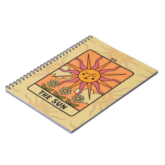 The Sun - Tarot Notitieboek (Linkerzijde)