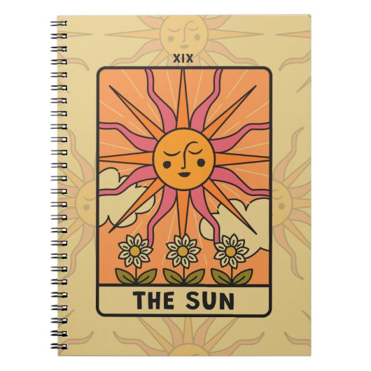 The Sun - Tarot Notitieboek (Voorkant)