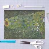 The Sunflower door Gustav Klimt Tissue Paper Tissuepapier (Craft)