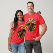 The Sunflower State Of Kansas v2 Seamless Design T-shirt (Unisex)
