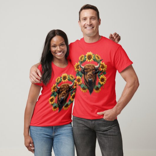 The Sunflower State Of Kansas v2 Seamless Design T-shirt (Unisex)