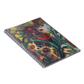 The Sunflower Woman Notebook Notitieboek (Rechterzijde)