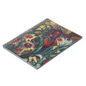 The Sunflower Woman Notebook Notitieboek (Linkerzijde)