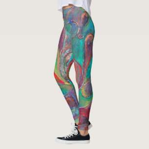 "The Sunset Guardian from Unseen" door Paul Buică Leggings
