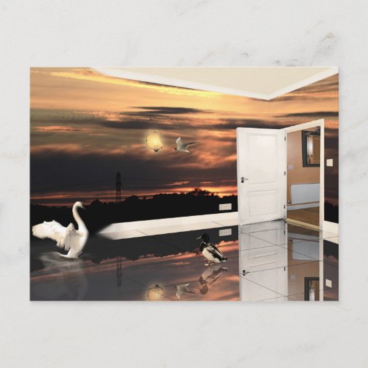 The Sunset Room - Briefkaart (Voorkant)