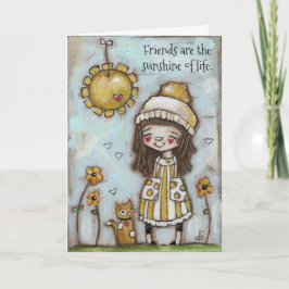 The Sunshine of Life - Friendship Kaart