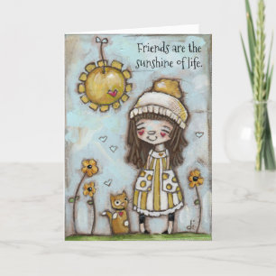 The Sunshine of Life - Friendship Kaart