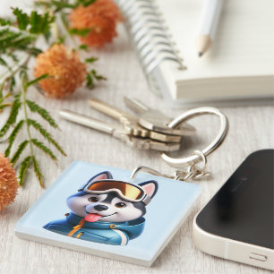The Super Husky Aventurier Sleutelhanger