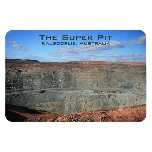 The Super Pit, Kalgoorlie, Australië - Magnet Magneet (Horizontaal)