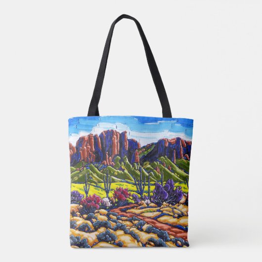The Superstition Majesty Canvas tas (Achterkant)