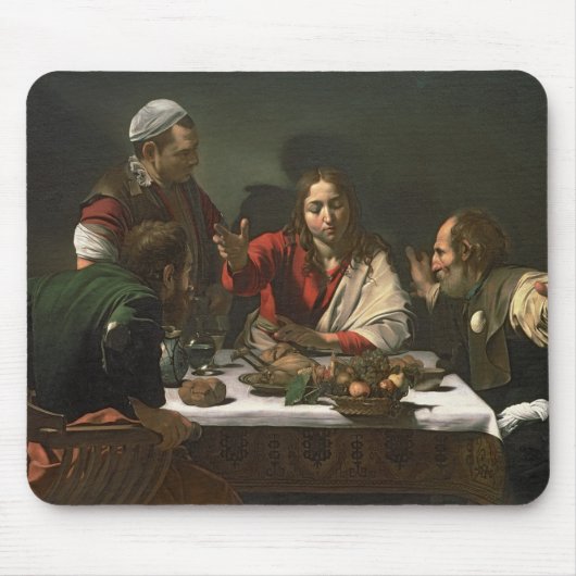 The Supper at Emmaus, 1601 2 Muismat (Voorkant)