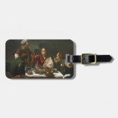 The Supper at Emmaus, 1601 (olie en tempera) Bagagelabel (Voorkant horizontaal)