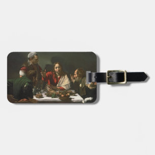 The Supper at Emmaus, 1601 (olie en tempera) Bagagelabel