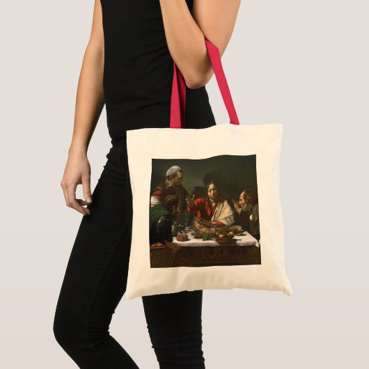 The Supper at Emmaus, 1601 (olie en tempera) Tote Bag (Voorkant (product))