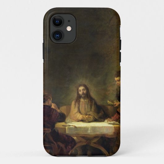 The Supper at in Emmaus, 1648 (olie op het paneel) Case-Mate iPhone Case (Achterkant)