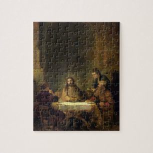 The Supper at in Emmaus, 1648 (olie op het paneel) Legpuzzel