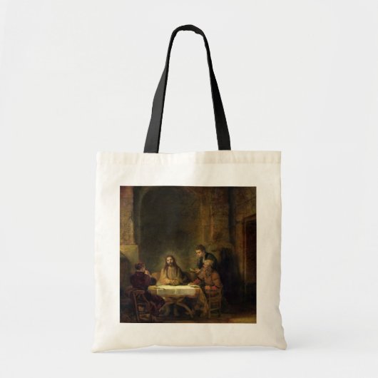 The Supper at in Emmaus, 1648 (olie op het paneel) Tote Bag (Voorkant)