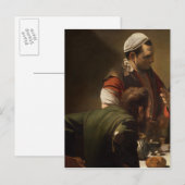The Supper in Emmaus, 1601 Briefkaart (Voorkant / Achterkant)