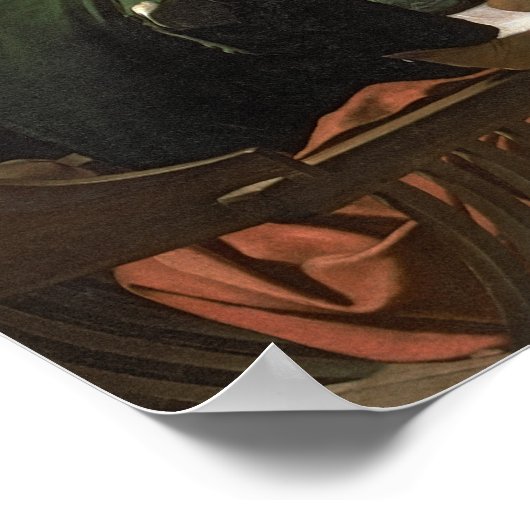 The Supper in Emmaus, 1601 Poster (Hoek)