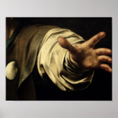 The Supper in Emmaus, 1601 Poster (Voorkant)