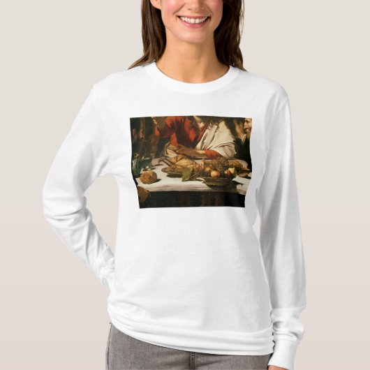 The Supper in Emmaus, 1601 T-shirt (Voorkant)
