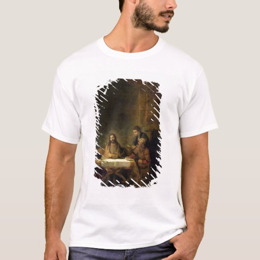 The Supper in Emmaus, 1648 T-shirt (Voorkant)