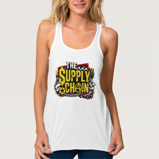 THE SUPPLY CHAIN 2026 logo design Tanktop (Voorkant)