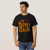 The Supply Chain rock band shirt (Voorkant volledig)