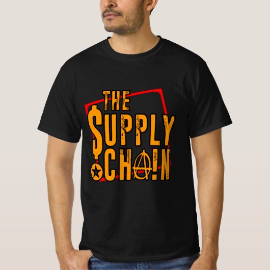 The Supply Chain rock band shirt (Voorkant)