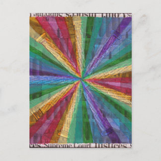 "The Supremes" - Hooggerechtshof Briefkaart