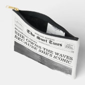 The Surf Times Krant Zij Beheerst De Golven Etui (Open)