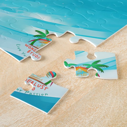 The Surfing Border Collie - Catch Waves, Nee Legpuzzel (Zijkant)