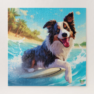 The Surfing Border Collie - Catch Waves, Nee Legpuzzel