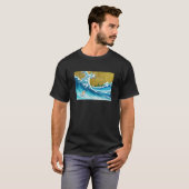 The Surfing Wave Corgi T-shirt (Voorkant volledig)