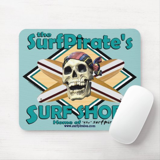 "the"surfpirate Mousepad Muismat (Met muis)