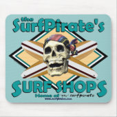 "the"surfpirate Mousepad Muismat (Voorkant)