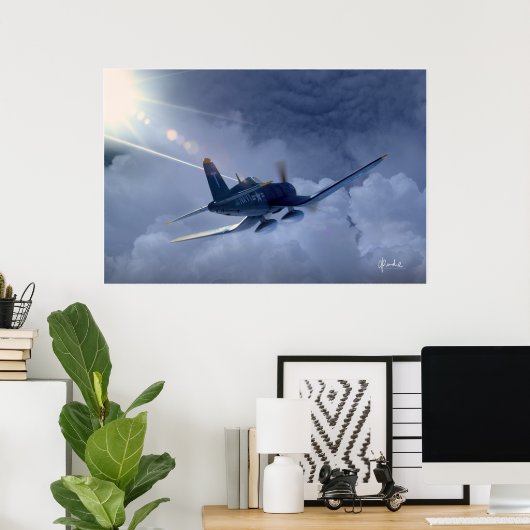 The Surly Bonds of Earth Poster (Thuiskantoor)